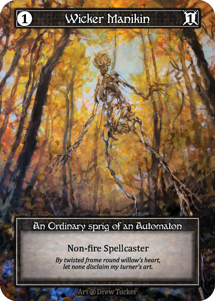 Wicker Manikin (Foil) – Beta