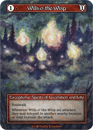 Wills-o'-the-Wisp (Foil) – Beta