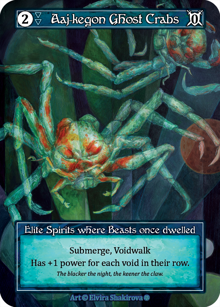 Aaj-kegon Ghost Crabs / Foil