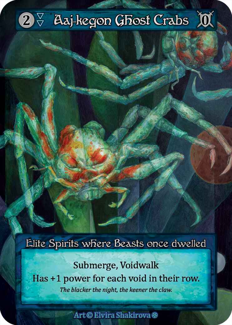 Aaj-kegon Ghost Crabs