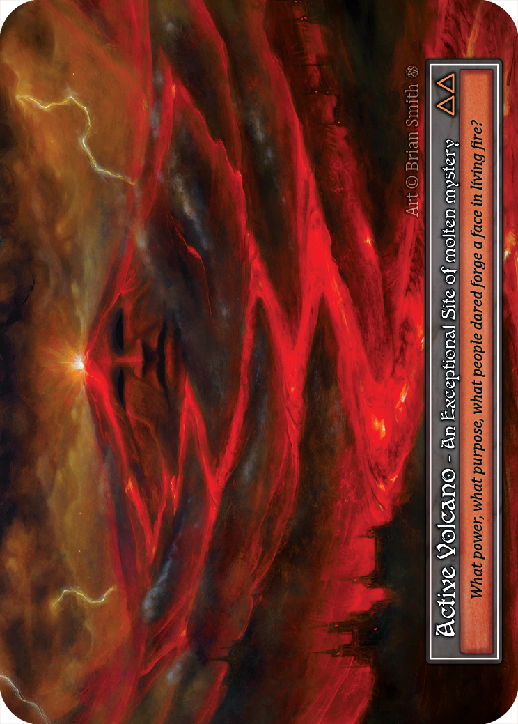 Active Volcano (Foil) – Gothic