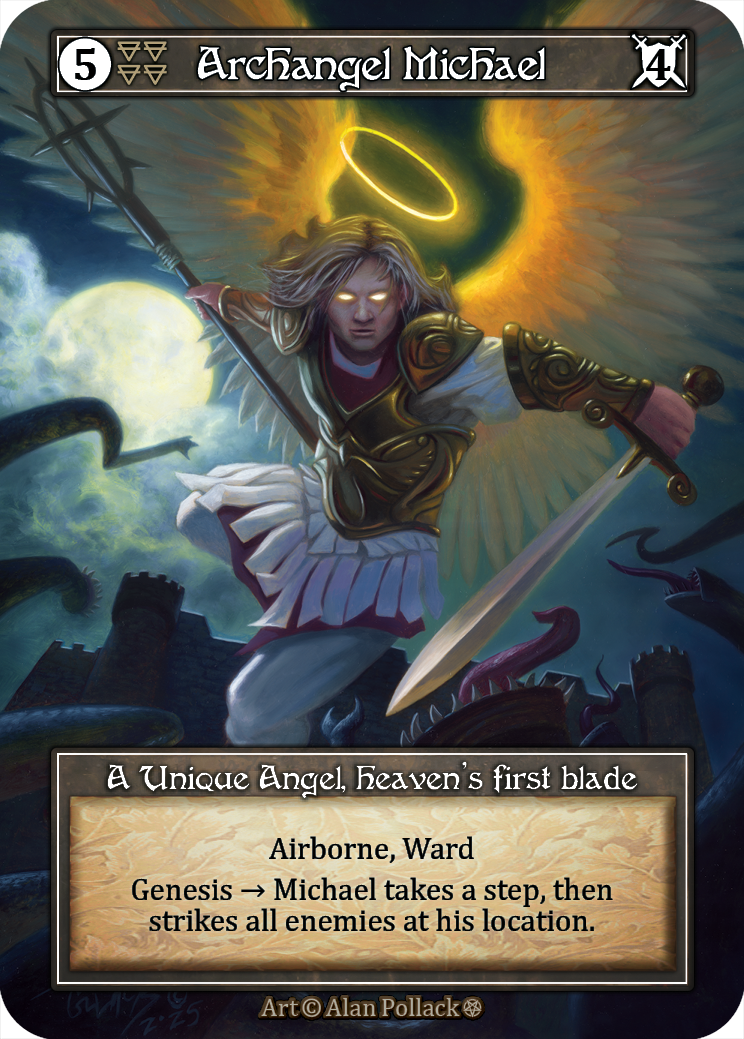 Archangel Michael (Foil) – Gothic