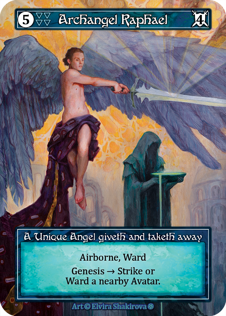 Archangel Raphael (Foil) – Gothic