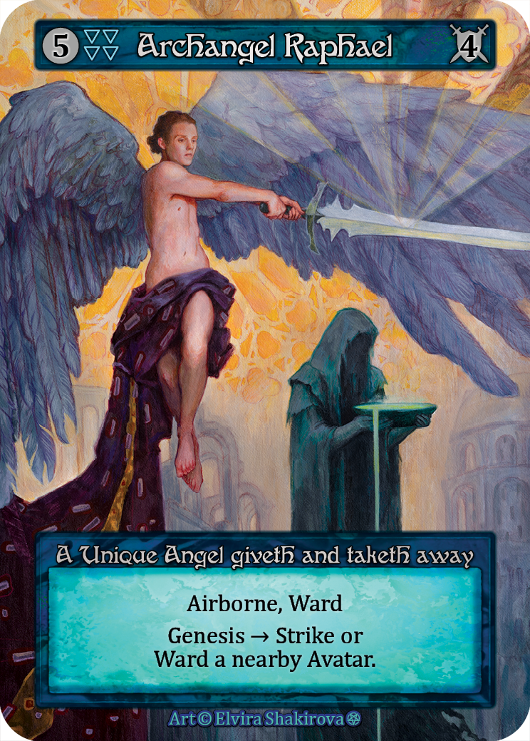 Archangel Raphael – Gothic