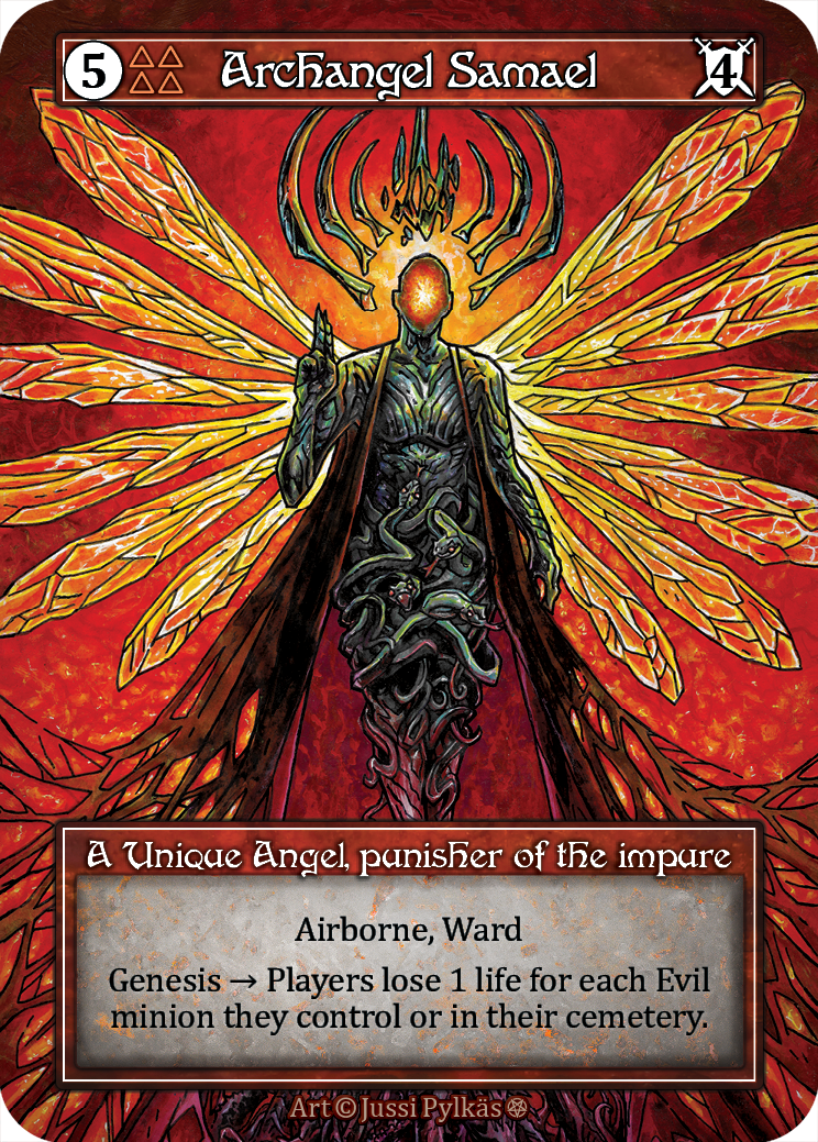 Archangel Samael (Foil) – Gothic