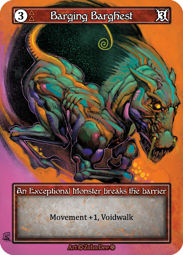 Barging Barghest / Foil