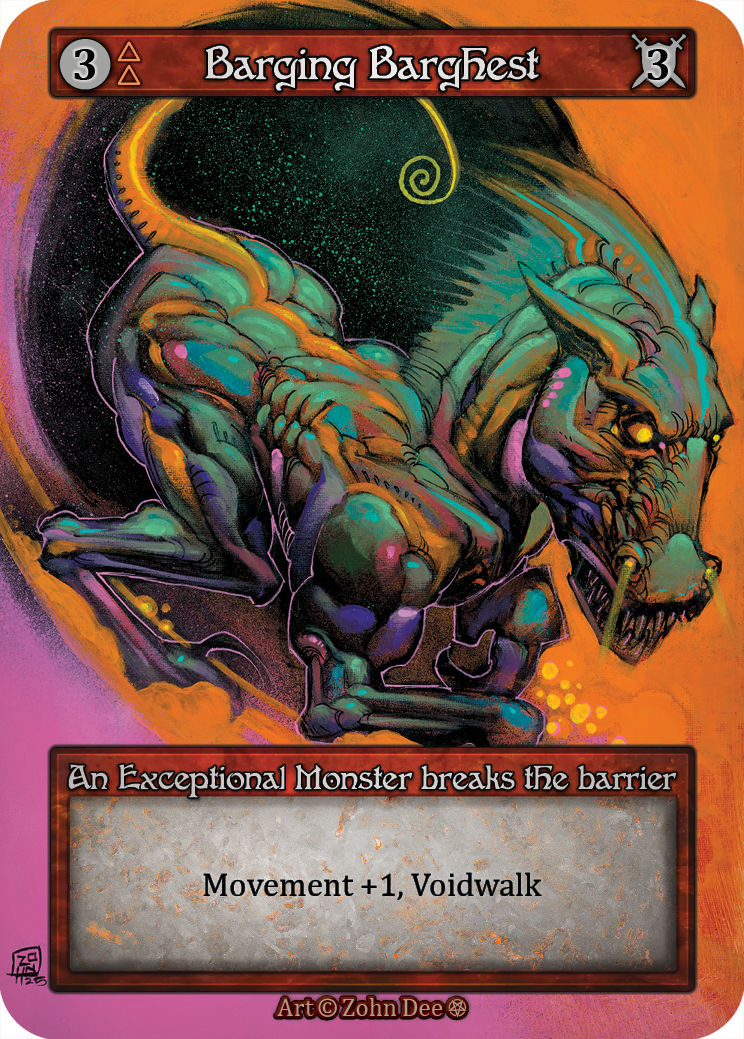 Barging Barghest – Gothic