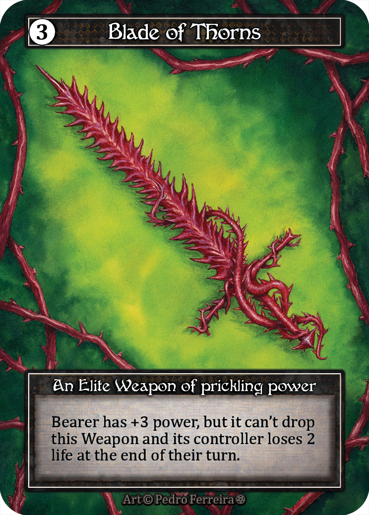 Blade of Thorns (Foil) – Gothic