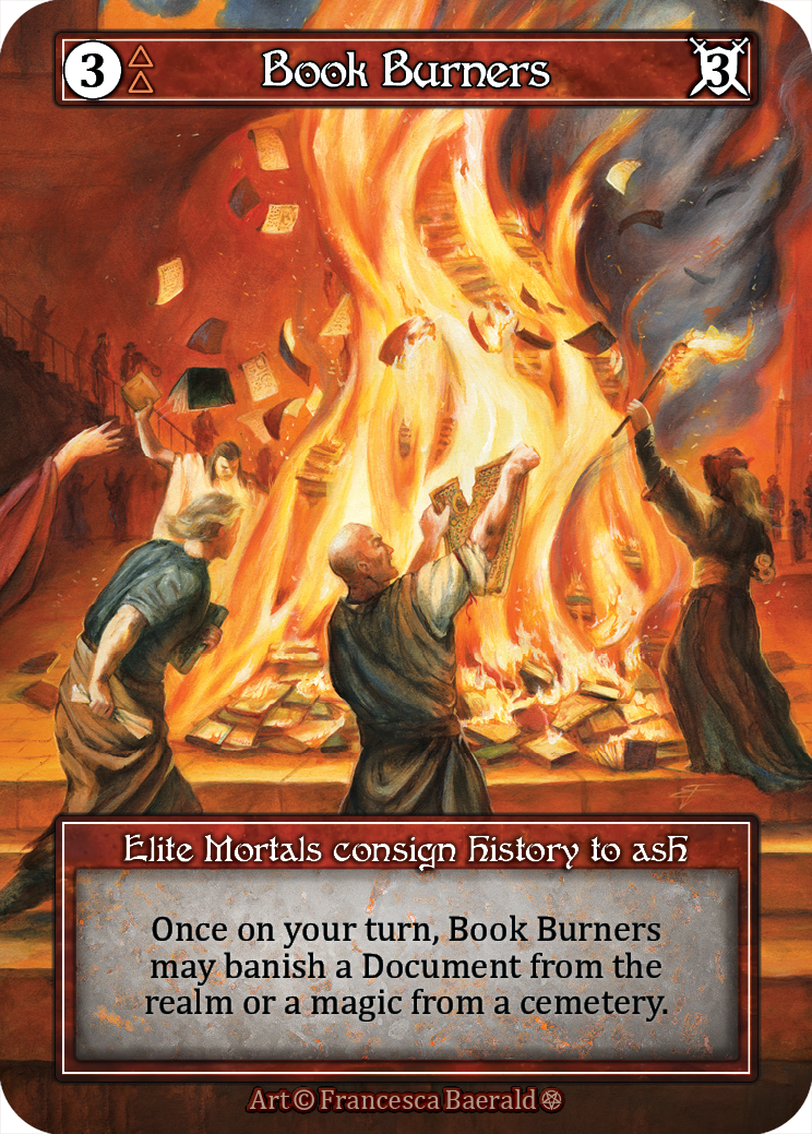 Book Burners (Foil) – Gothic