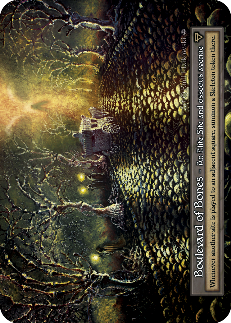 Boulevard of Bones (Foil) – Gothic