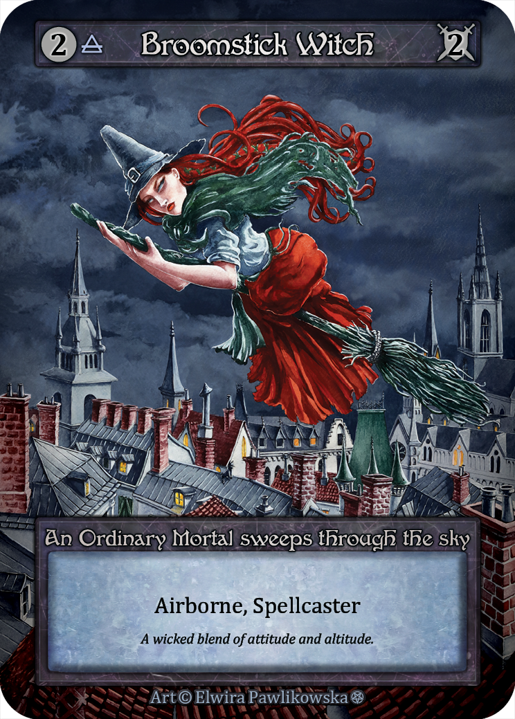 Broomstick Witch – Gothic