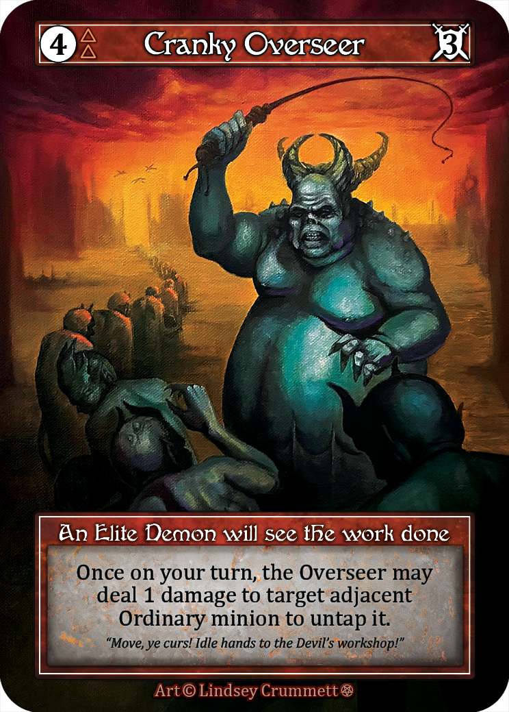 Cranky Overseer (Foil) – Gothic