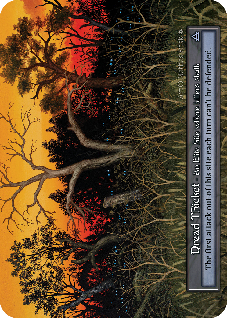 Dread Thicket (Foil) – Gothic