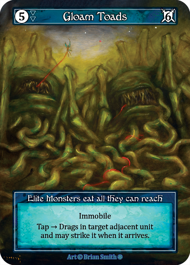 Gloam Toads (Foil) – Gothic