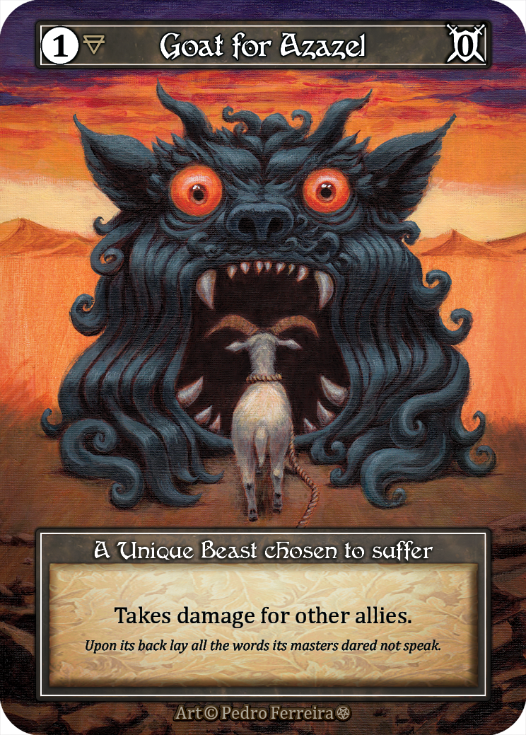 Goat for Azazel (Foil) – Gothic