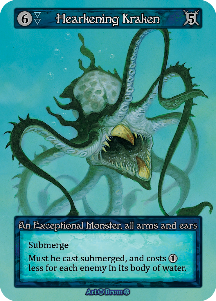 Hearkening Kraken – Gothic