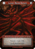 Lesser Blood Demon (Foil) – Gothic