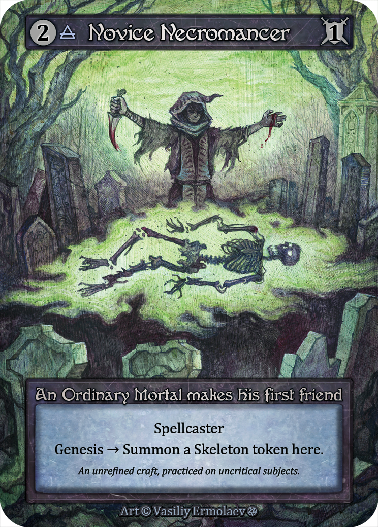 Novice Necromancer – Gothic