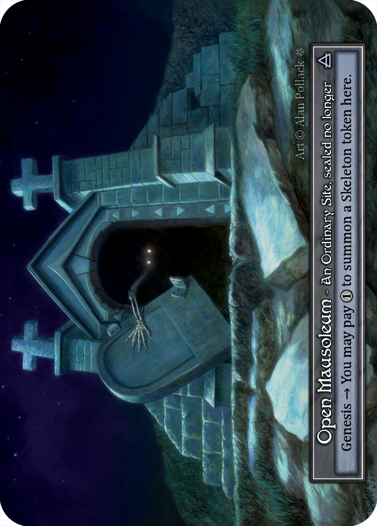 Open Mausoleum (Foil) – Gothic