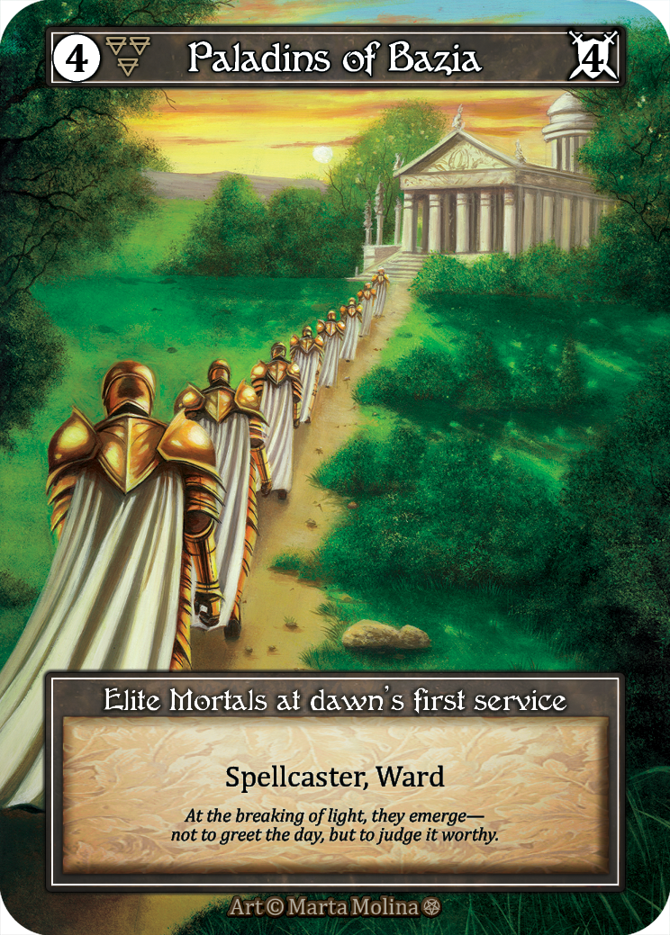 Paladins of Bazia (Foil) – Gothic