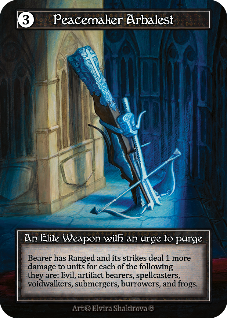 Peacemaker Arbalest (Foil) – Gothic