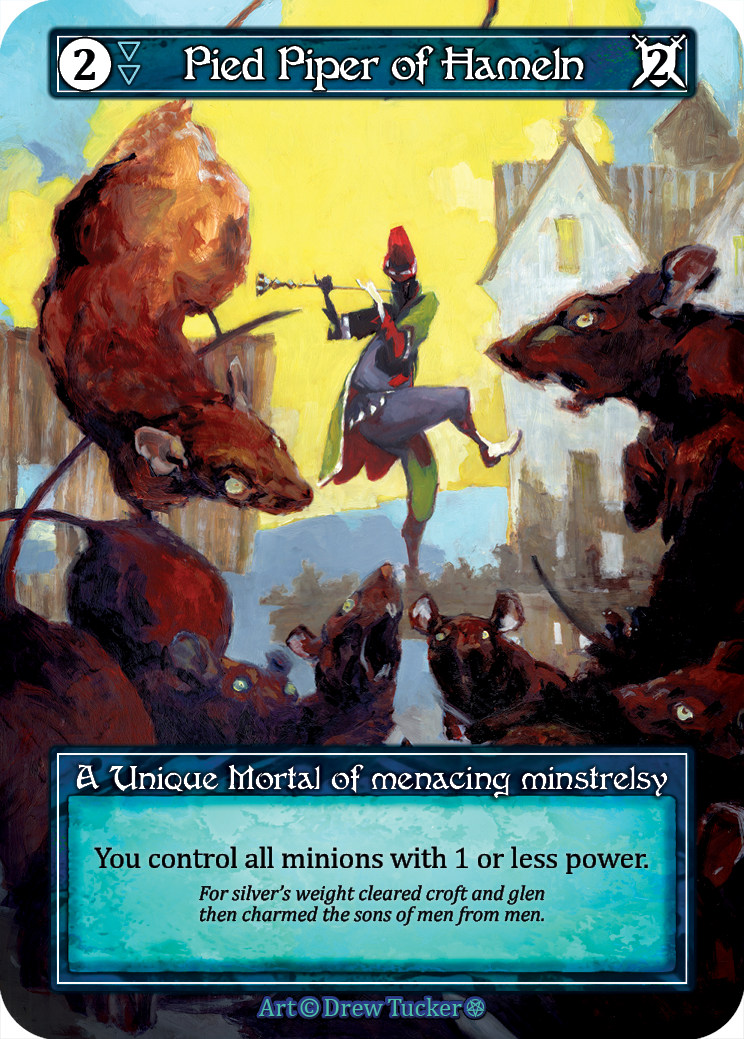 Pied Piper of Hameln (Foil) – Gothic