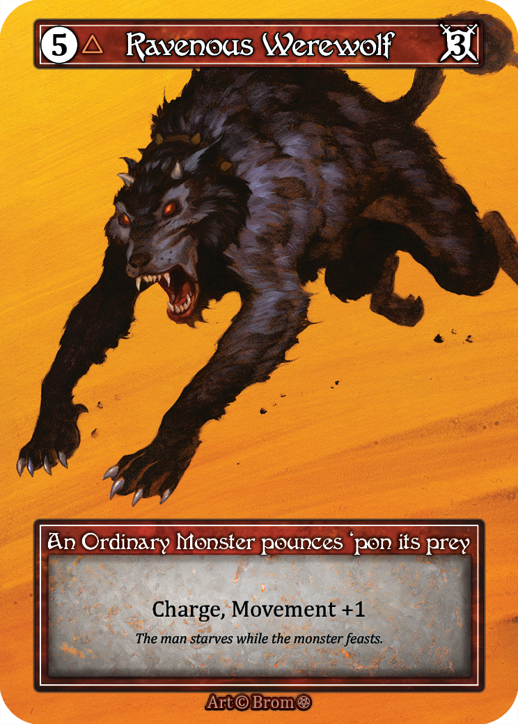 Ravenous Werewolf / Foil