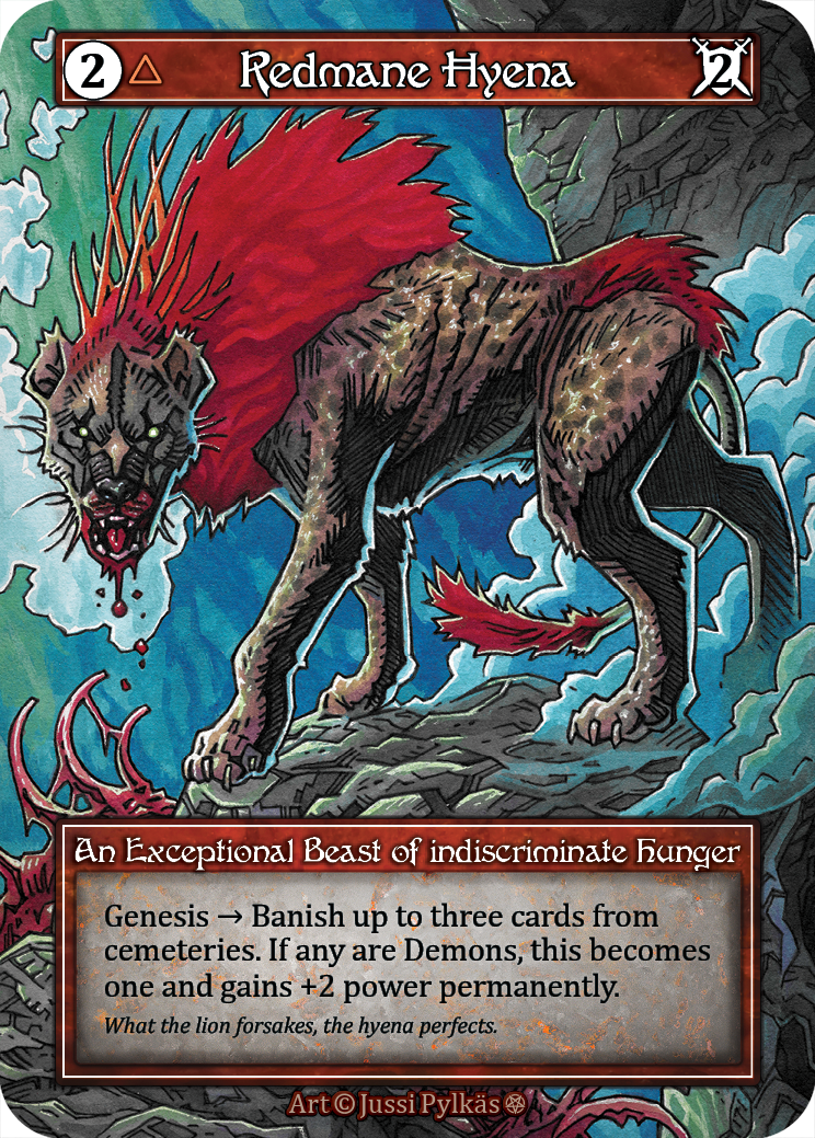 Redmane Hyena / Foil