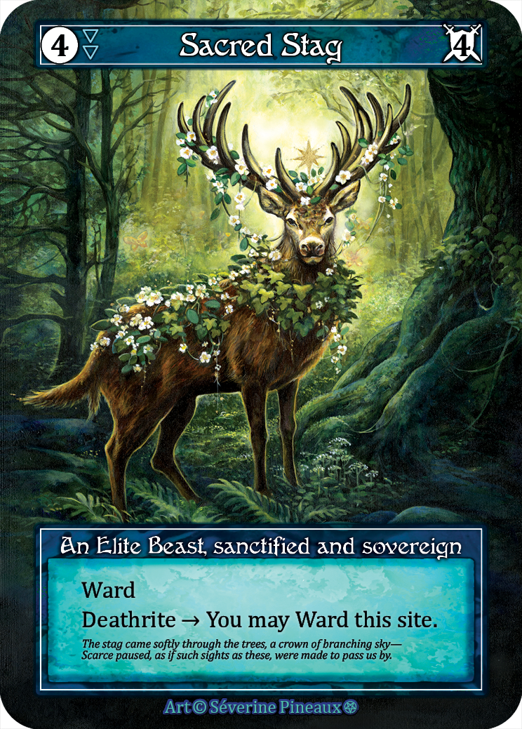 Sacred Stag (Foil) – Gothic