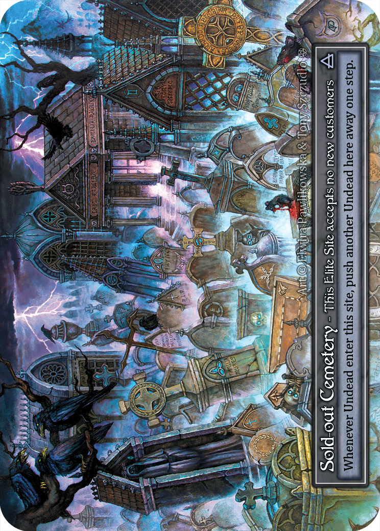 Sold-out Cemetery (Foil) – Gothic