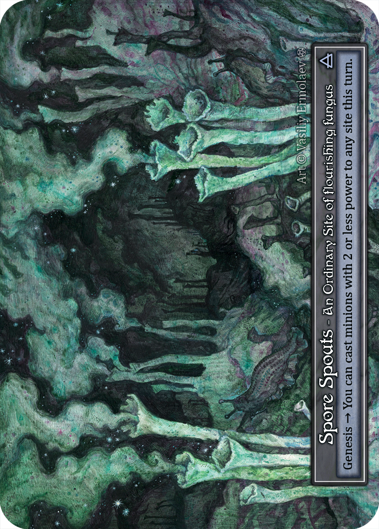 Spore Spouts (Foil) – Gothic