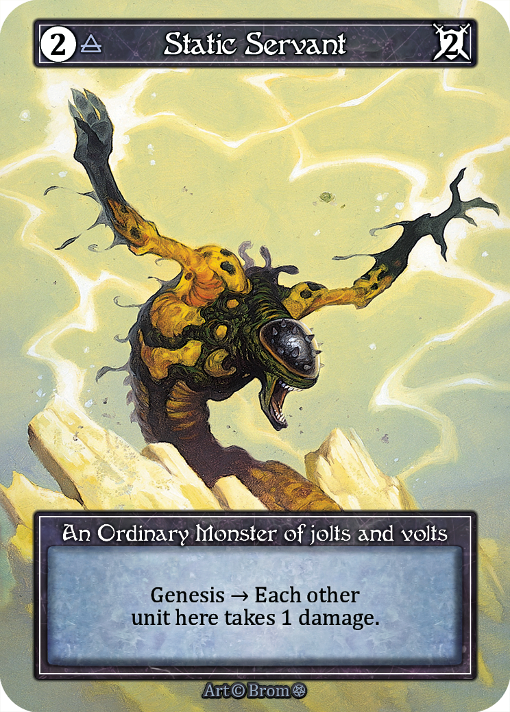 Static Servant / Foil