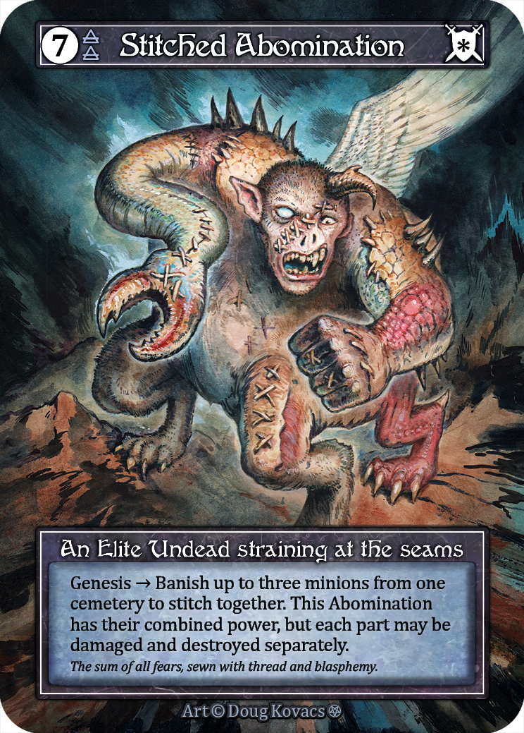 Stitched Abomination / Foil