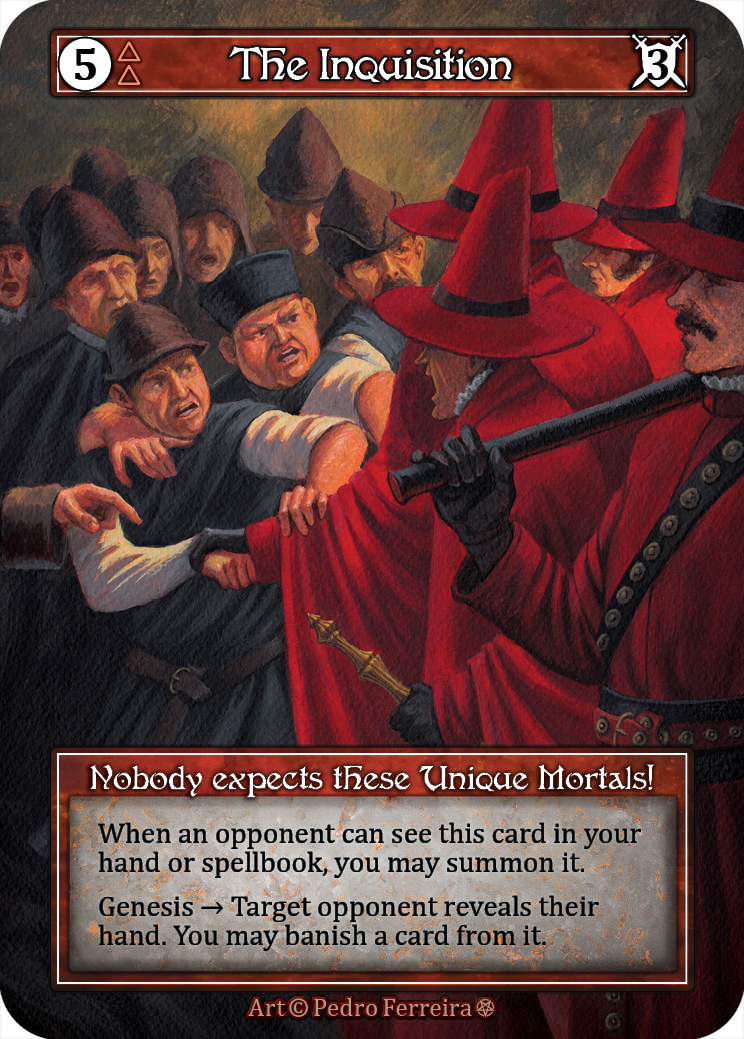 The Inquisition (Foil) – Gothic