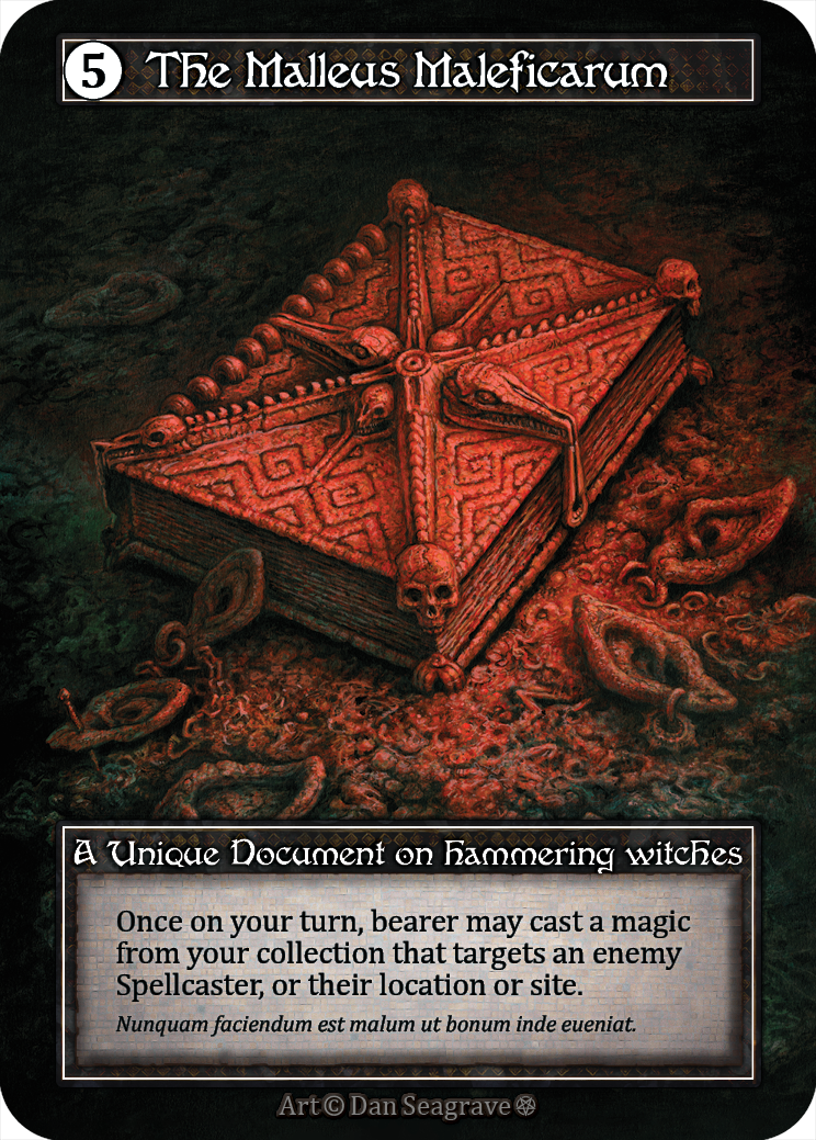 The Malleus Maleficarum (Foil) – Gothic