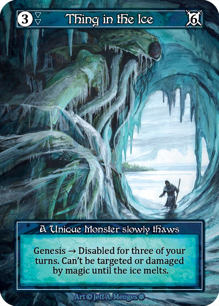Thing in the Ice (Foil) – Gothic