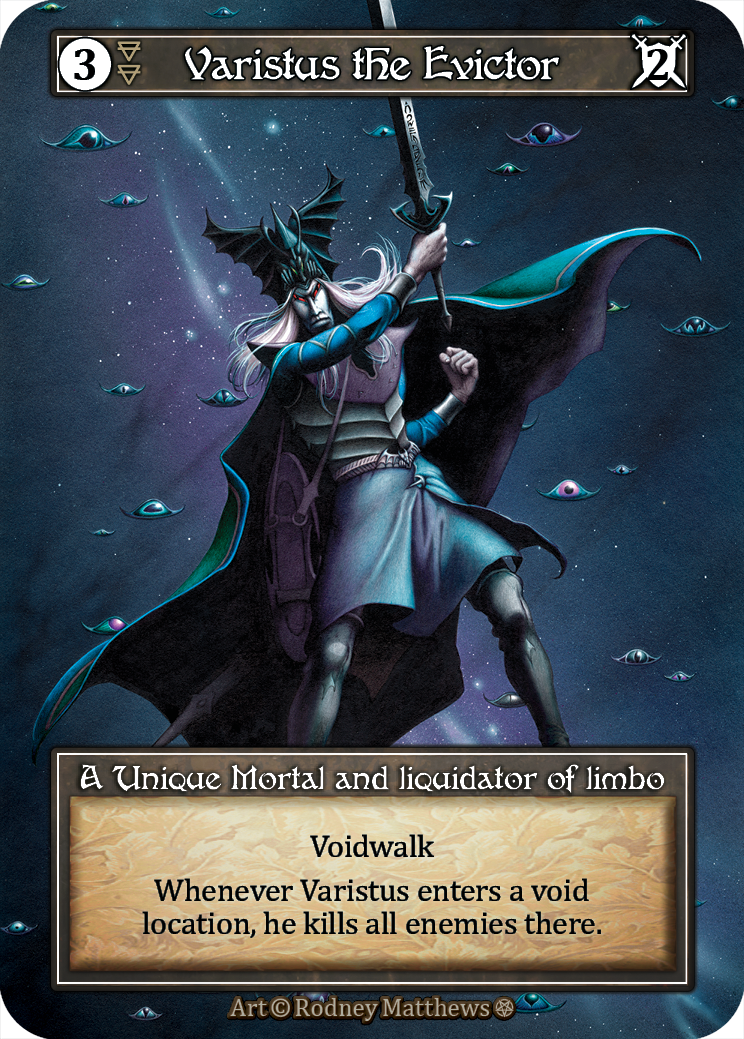 Varistus the Evictor (Foil) – Gothic