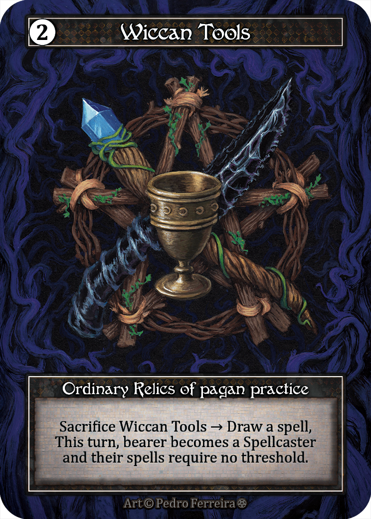Wiccan Tools (Foil) – Gothic