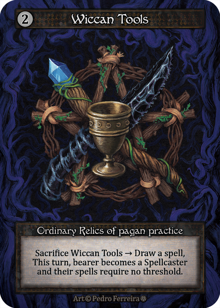 Wiccan Tools – Gothic
