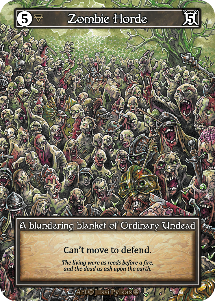 Zombie Horde / Foil