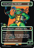 Michelangelo, the Heart (0092) (Borderless) (Surge Foil)