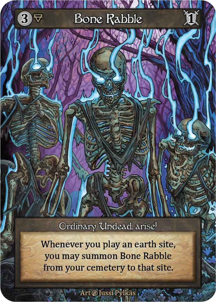Bone Rabble (Store Alternate Art Promo) – Beta