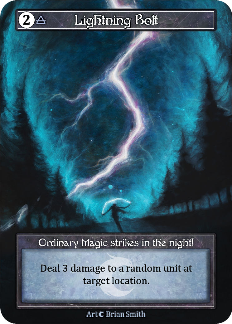 Lightning Bolt (Team Covenant Promo) (Foil) – Beta
