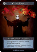 Occult Ritual (Alpha Pledge Pack)