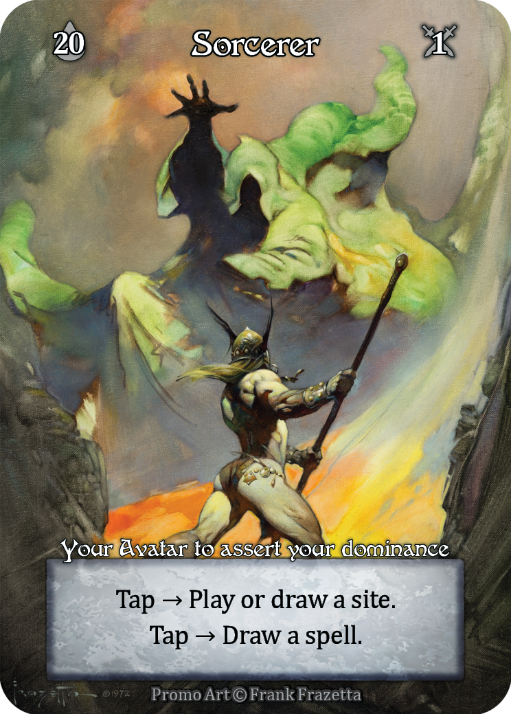 Sorcerer (Store Alternate Art Promo) (Foil) – Arthurian Legends Promo