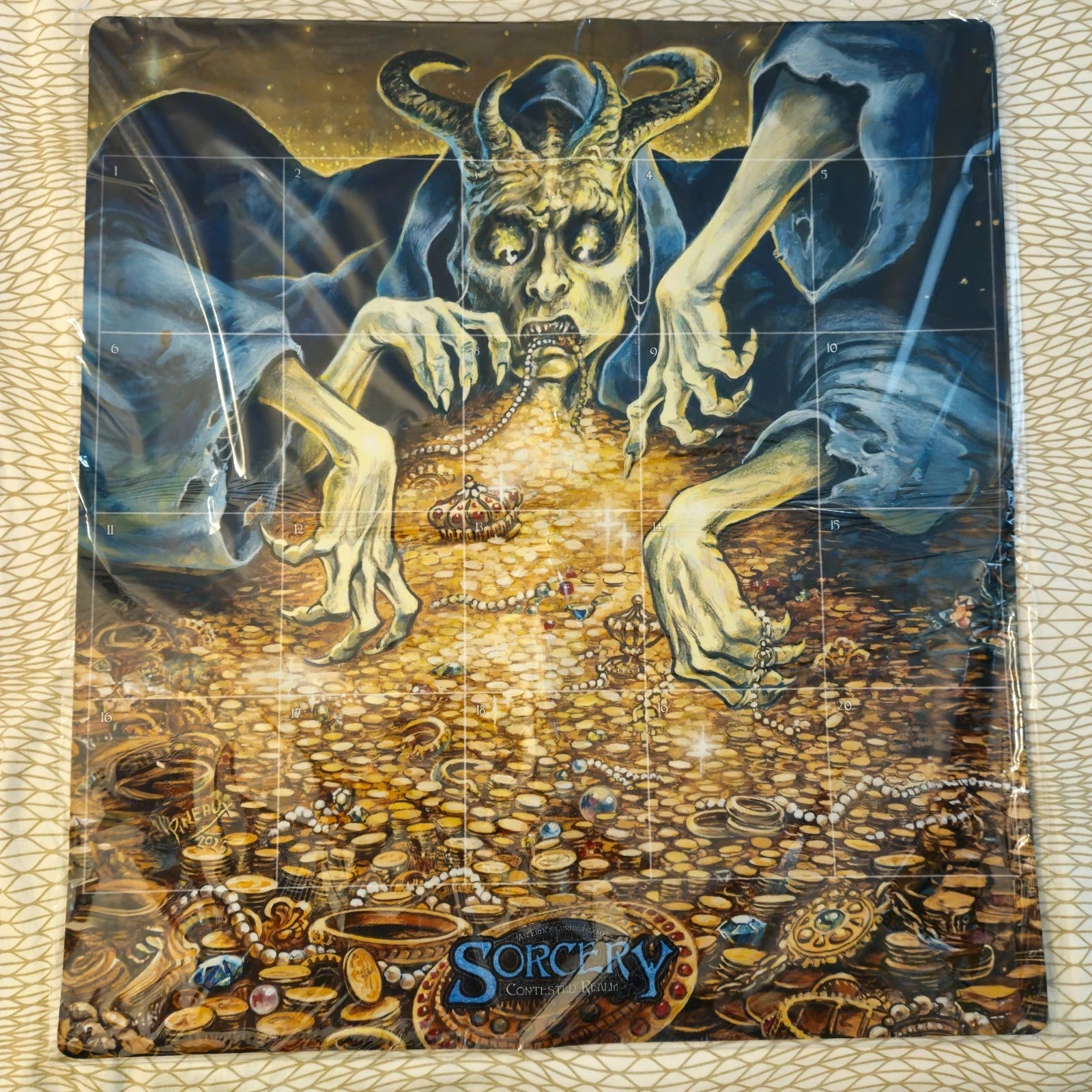 Lord of Greed Playmat - Alpha Investments Exclusive (Sealed)